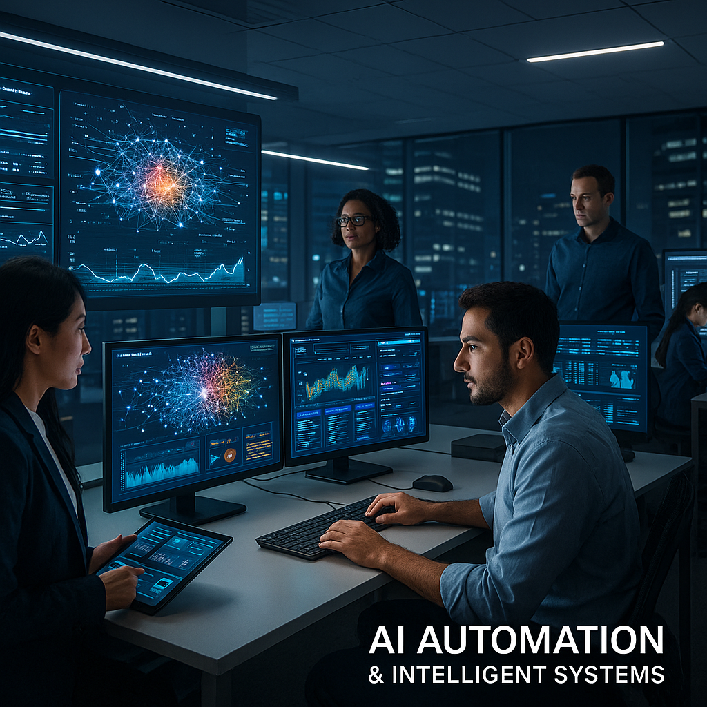 AI automation and intelligent systems